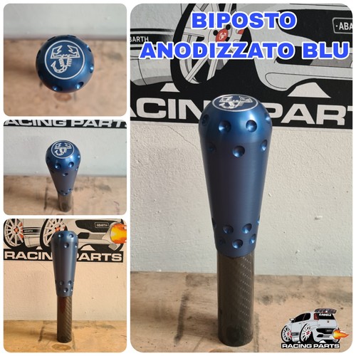 Pomello anodizzato blu replica - pomello,