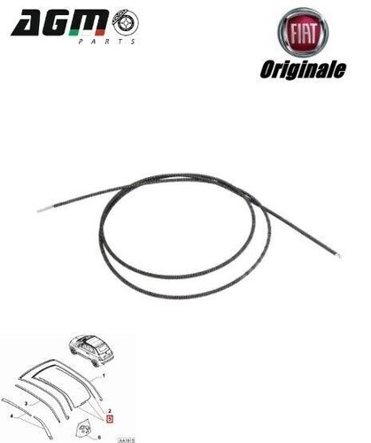 Cavo fune tetto cabrio - cavo,