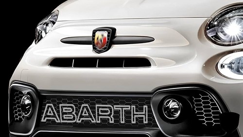 Scritta abarth fiat - fiat, 595