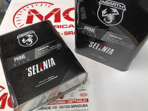 Olio selenia abarth 10w50 - 4, l