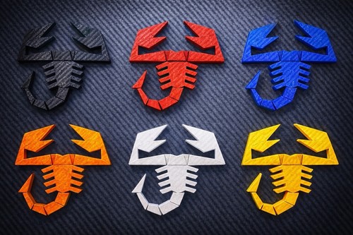 Badge scorpione abarth - badge,