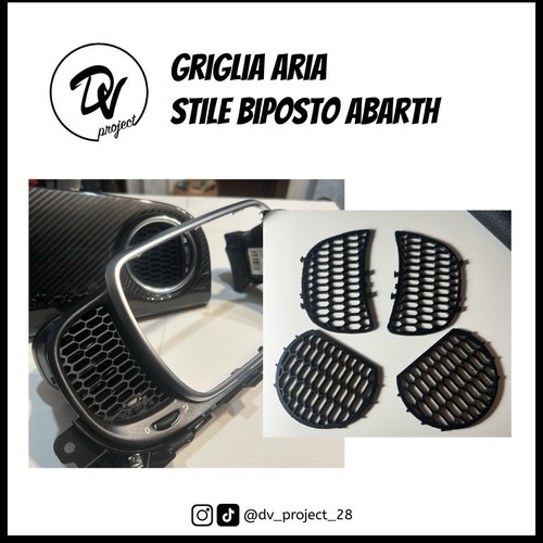 Griglia aria stile biposto - griglia, "stile