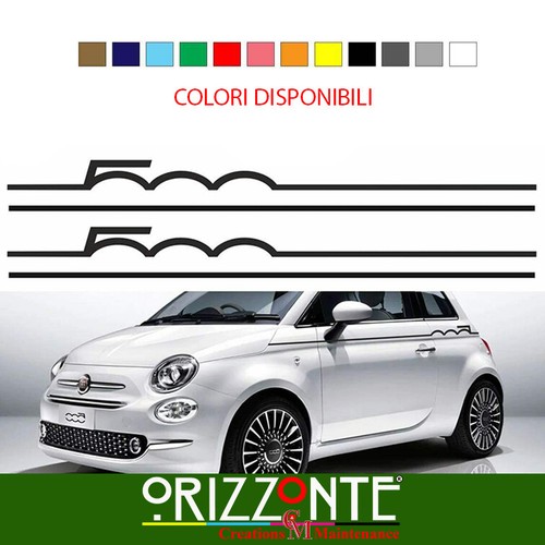 Fasce laterali fiat 500 - laterali, e