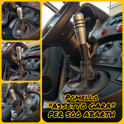 Pomello racing per 500 - , abarth