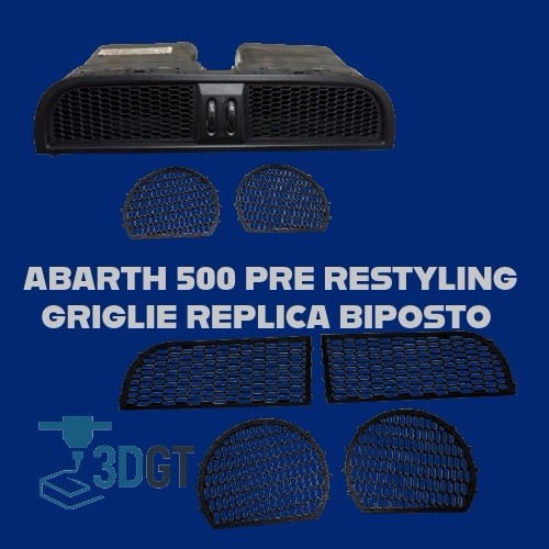 Abarth 500 pre - 500, restyling